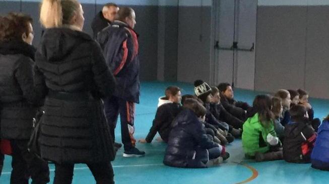 Inaugurata la palestra: «Trattiamola bene»