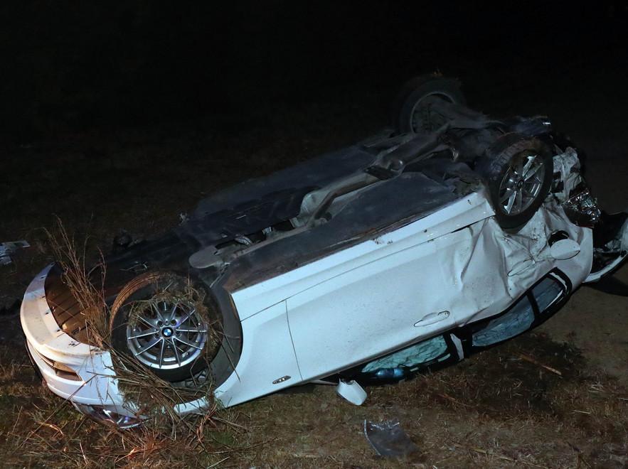 Tremendo incidente fra tre auto 