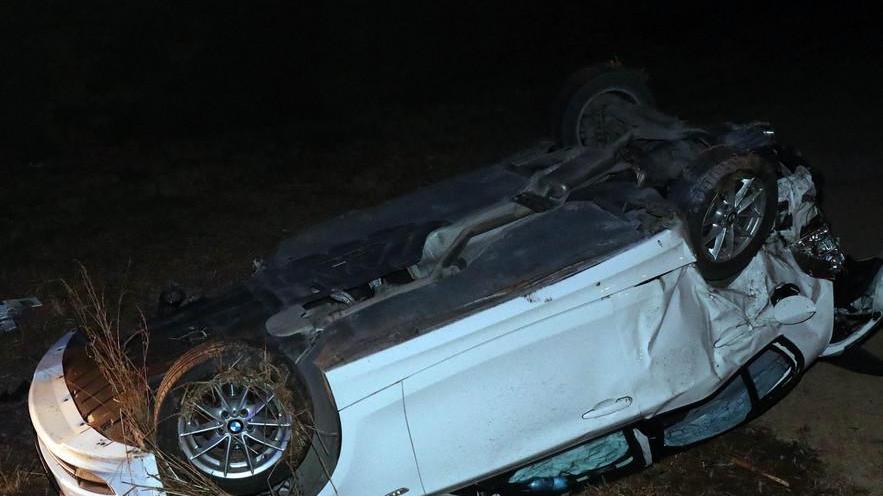 Tremendo incidente fra tre auto