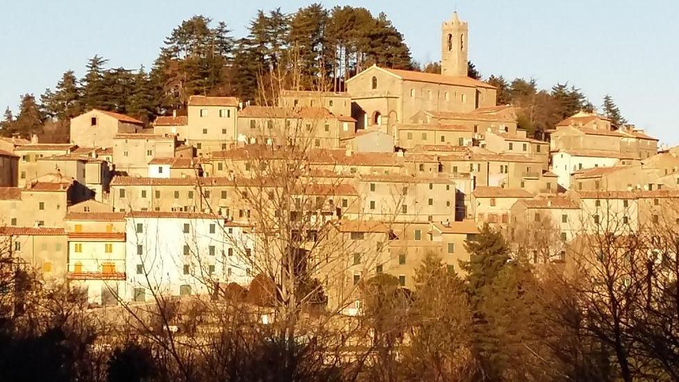 Una veduta di Montieri