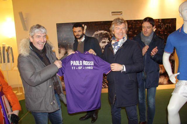 Paolo Rossi e Giancarlo Antognoni (foto Batavia)