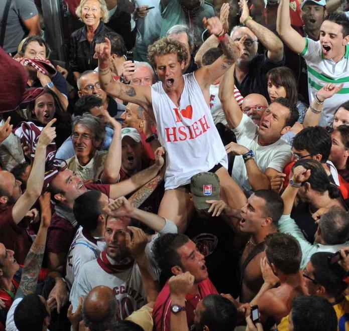 Con noi una promozione dalla B alla A, 59 presenze e 17 gol