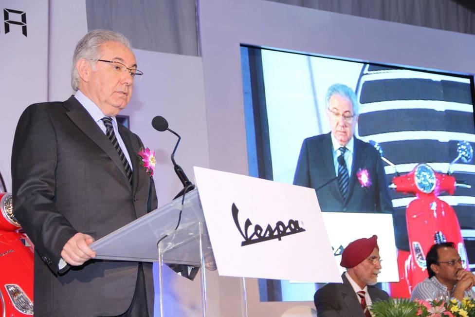 Roberto Colaninno, presidente della Piaggio