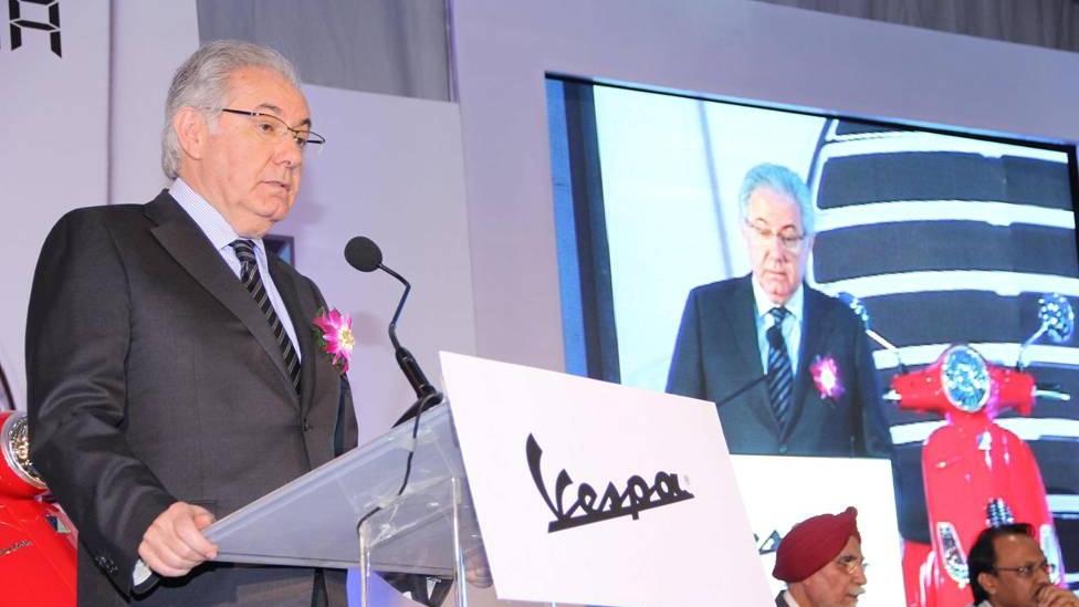 Roberto Colaninno, presidente della Piaggio