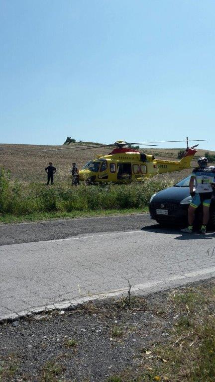 I soccorsi al cicloamatore caduto a giugno e morto a novembre