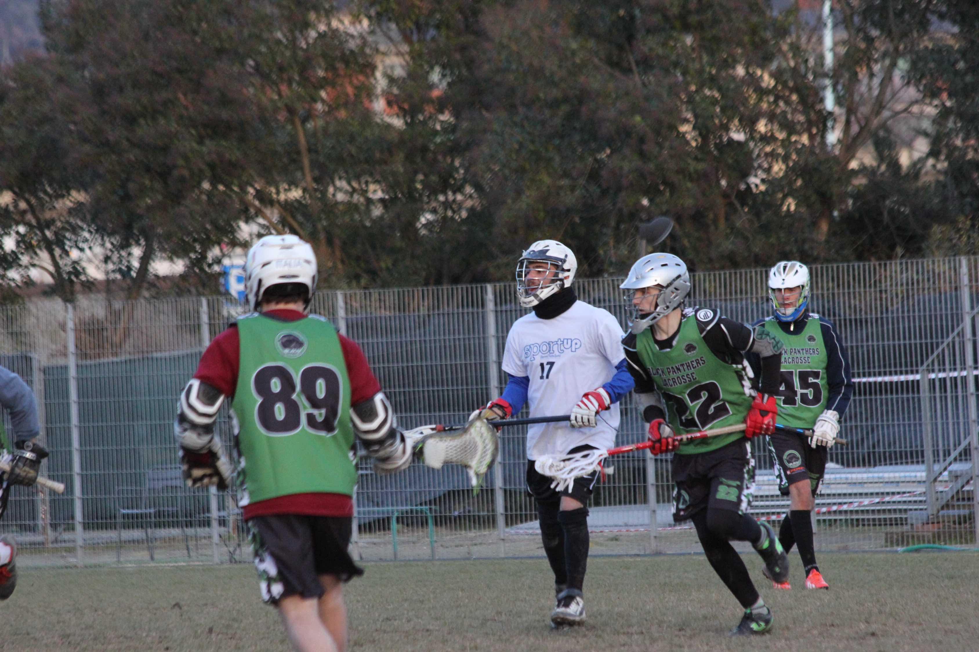 Una fase della partita