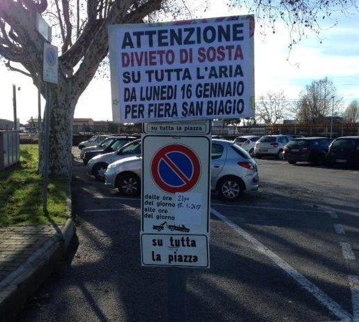 Trecento posti auto persi per fare posto al luna park 