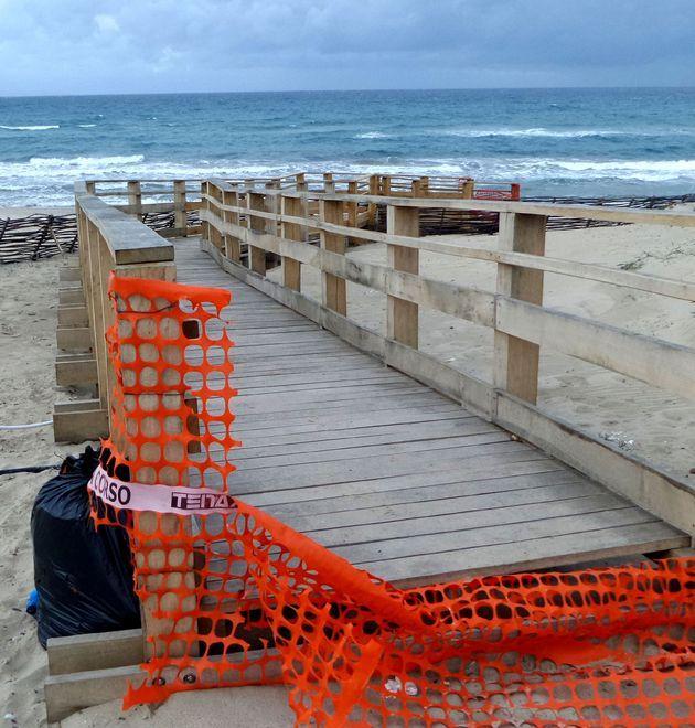 Quarto e quinto pettine, lavori al rallentatore 