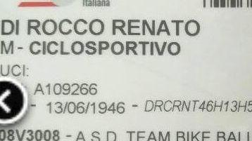 Di Rocco è tesserato con Team Ballero