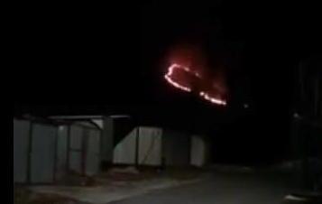 Incendio sul Macina, Arni con il fiato sospeso 