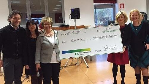 Caricento dona 5mila euro al progetto di Coccinella Gialla