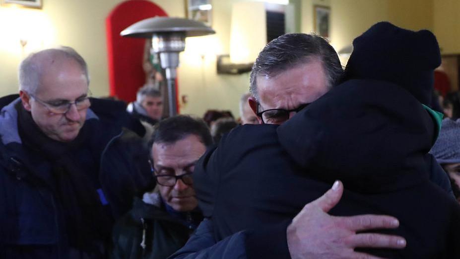 «Siete brave persone, non vi lasceremo sole»