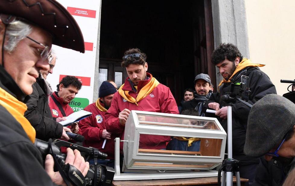 Il primo Palio con i cavalli mezzosangue