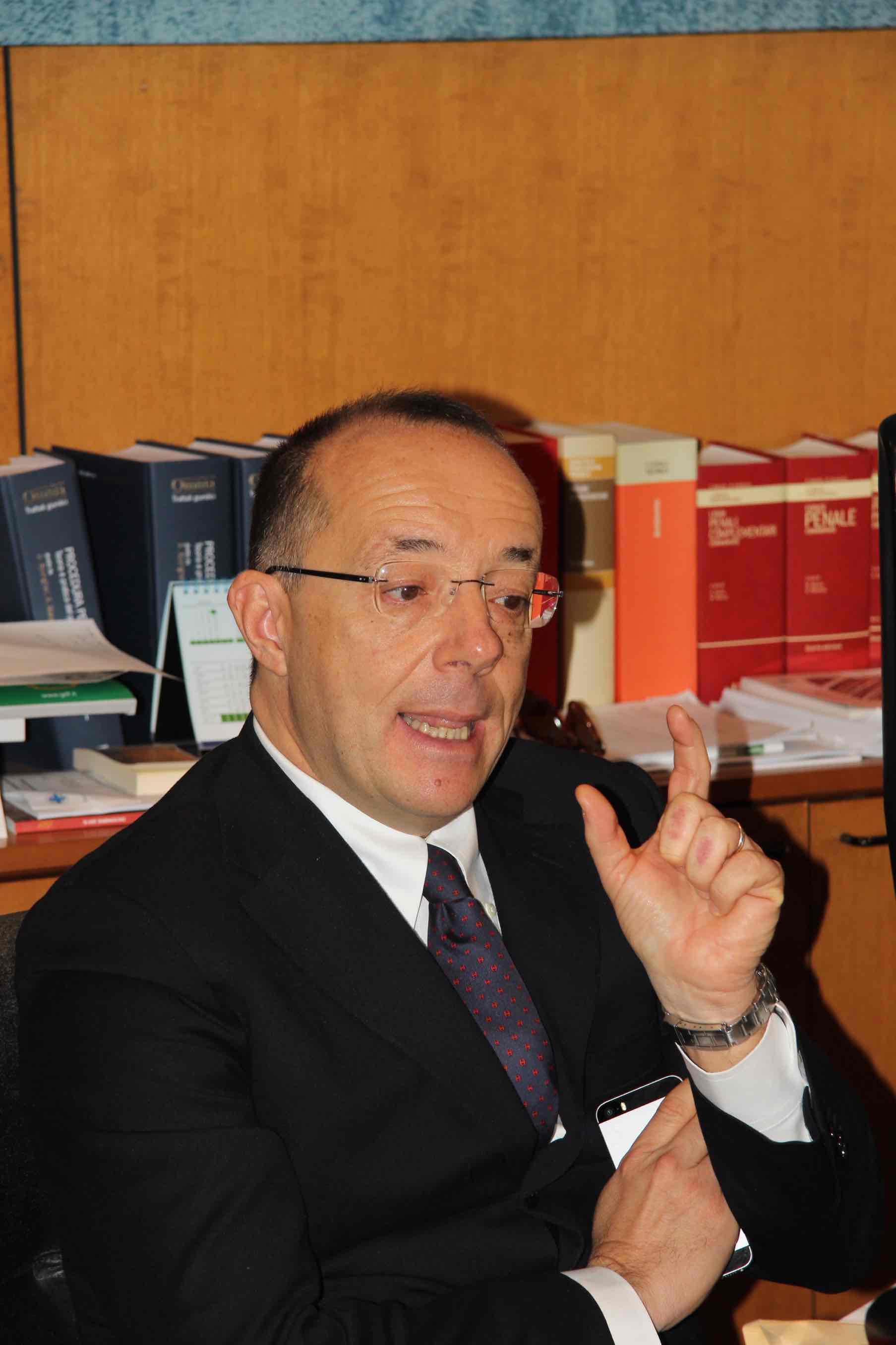 Il sostituto procuratore Antonio Sangermano