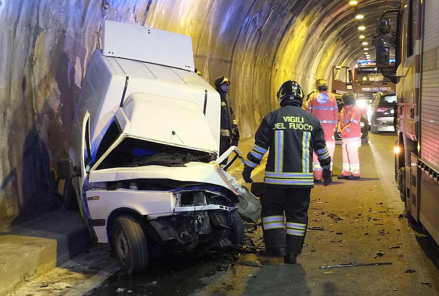 Il Fiorino dopo l'incidente nel Foro di San Giuliano