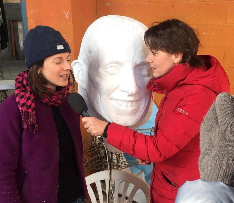 Giornalisti in visita alla Cittadella