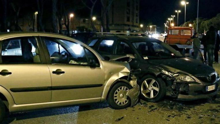 Scontro tra auto ad Ardenza