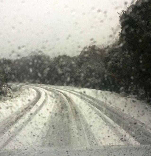 Disagi sulle strade e nelle campagne per la bufera di neve 