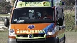 Un'ambulanza della Croce d'Oro di Prato