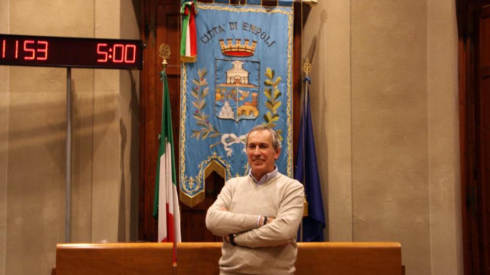Il presidente del consiglio comunale Roberto Bagnoli