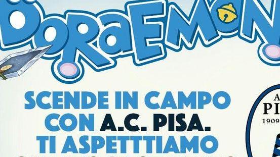 Doraemon nuovo tifoso all’Arena