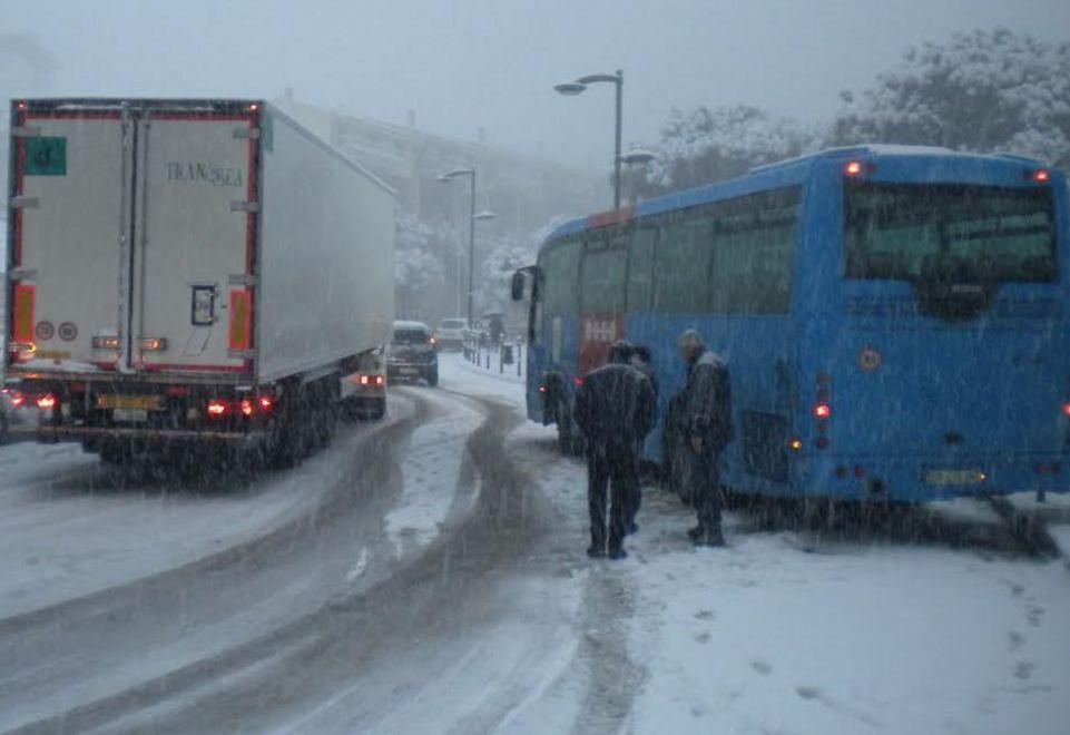 Nuorese nel caos paralisi trasporti 