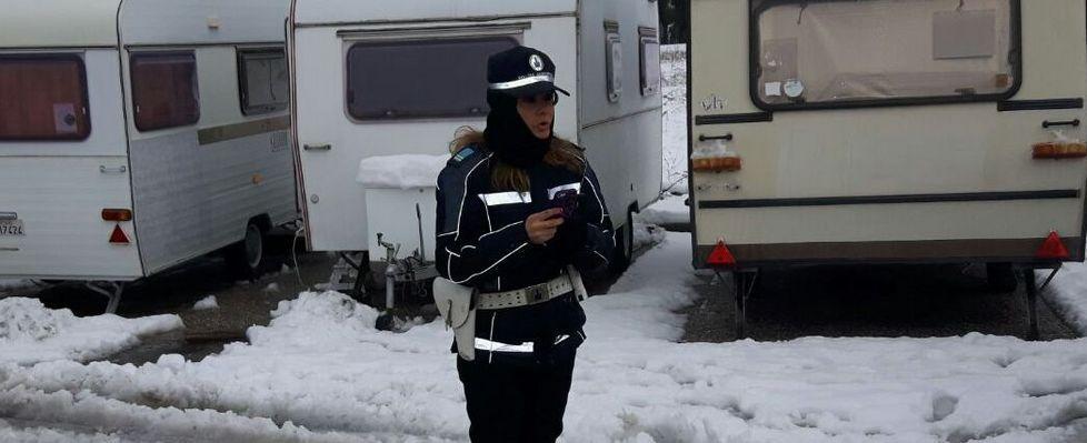 I vigili nella morsa di San Severino 