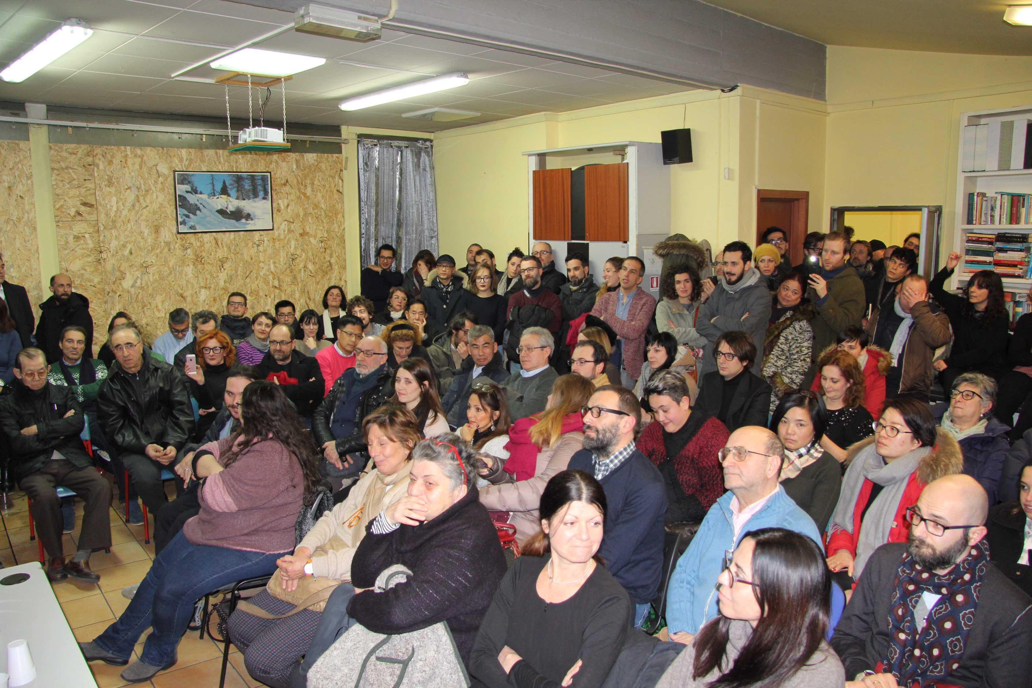 La sala del Circolo Curiel