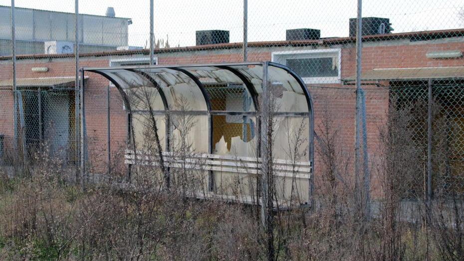 Centro sportivo Zappelli distrutto