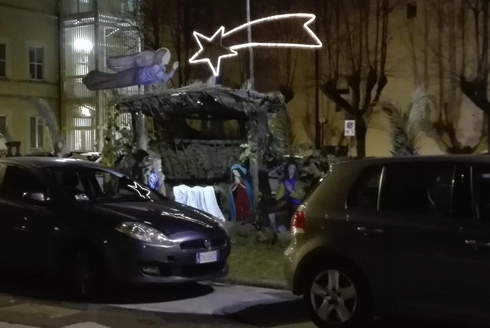 Il presepe è rimasto nascosto 