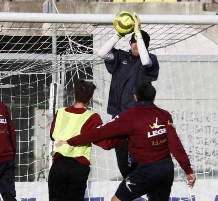 In trecento al Picchi sfidano il freddo per vedere il match