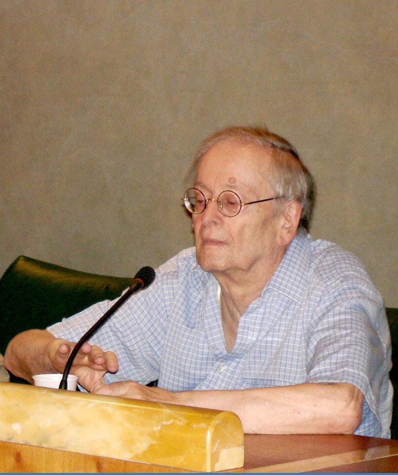 Lo studioso Giacomo Becattini