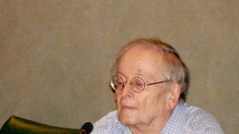 Lo studioso Giacomo Becattini