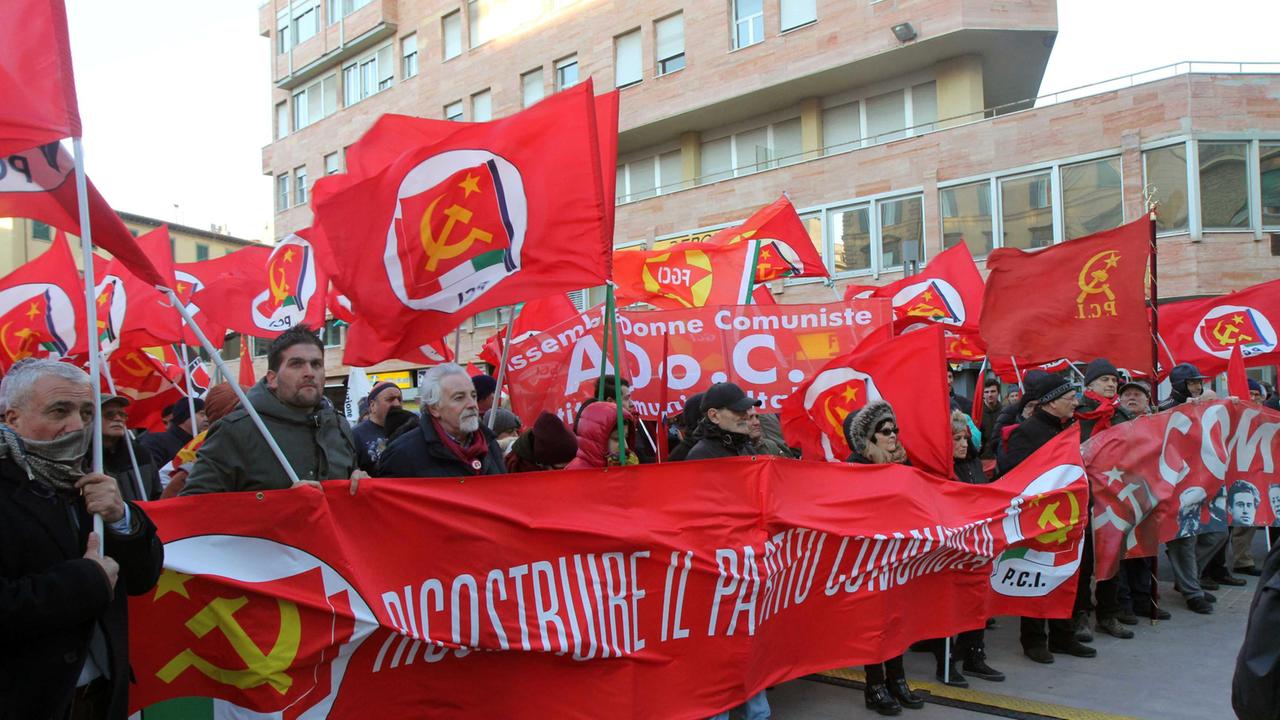 Il comizio del Pci in piazza Attias (Repetti)
