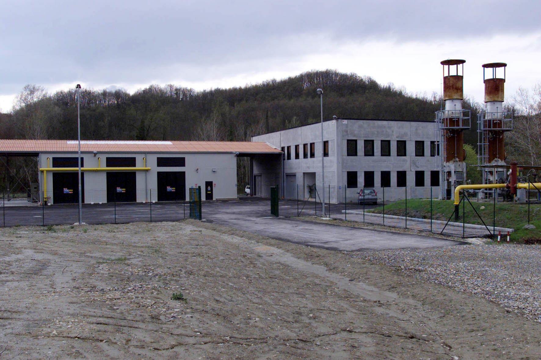 L'impianto del biogas a S. Martino (foto d'archivio)