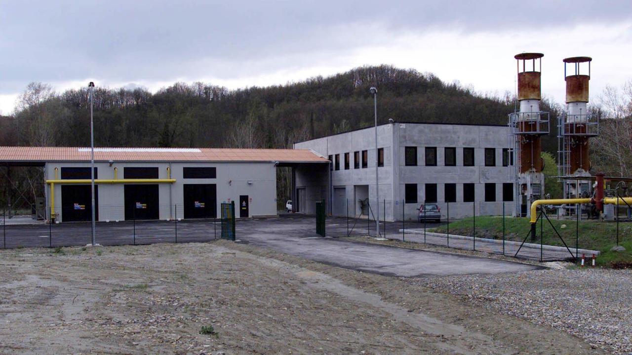 L'impianto del biogas a S. Martino (foto d'archivio)
