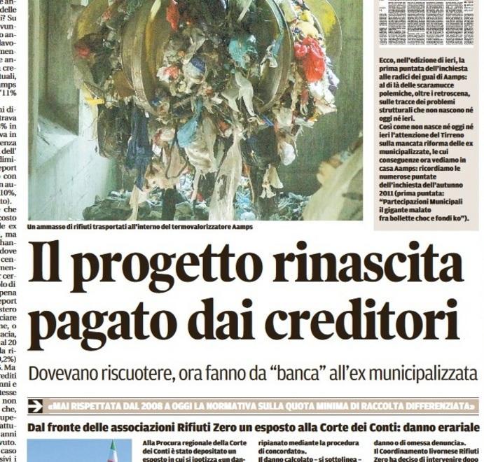 Il sacrificio dei creditori