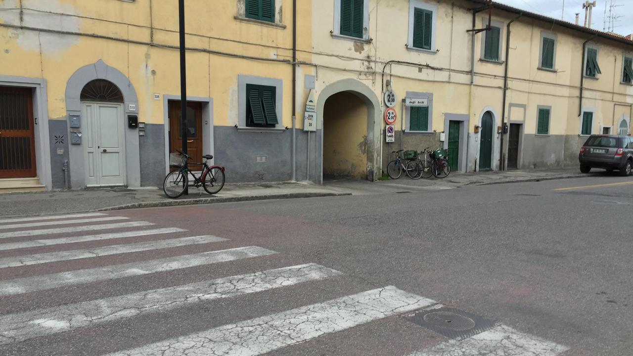 Borgo Cappuccini, all'altezza di via degli Archi (repetti/pentafoto)