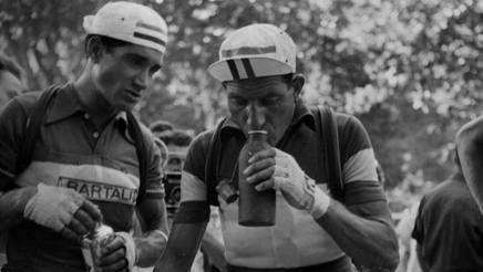 Giovanni Corrieri con Gino Bartali