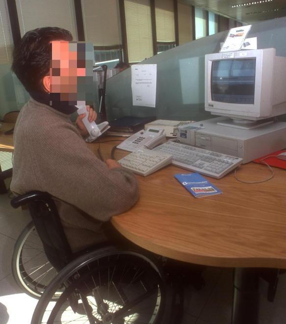 Disabili accompagnati al lavoro 