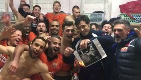 Corrado Colombo brucia il biglietto col risultato 1-4 subito dal Prato in Coppa
