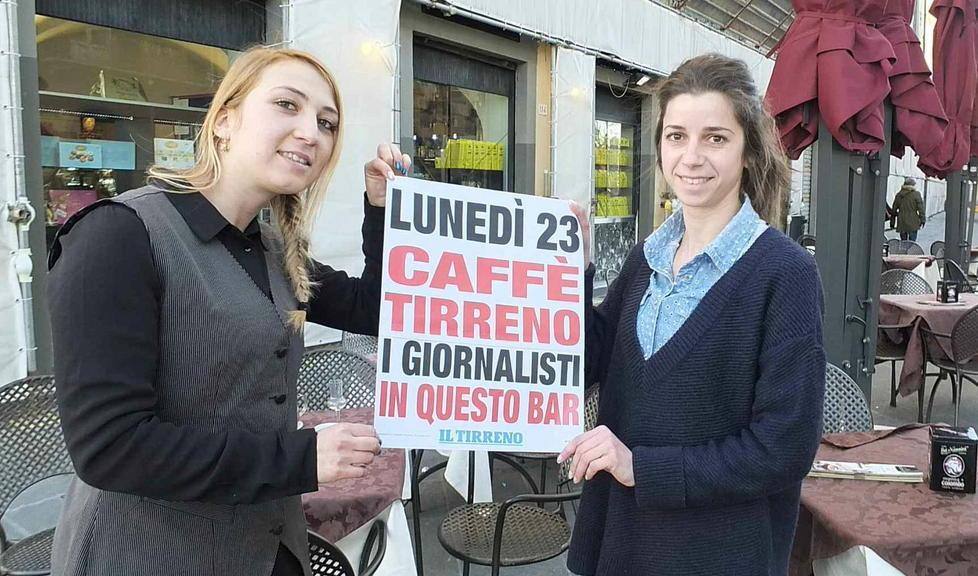 “Caffè Tirreno” oggi al Bar Duomo 
