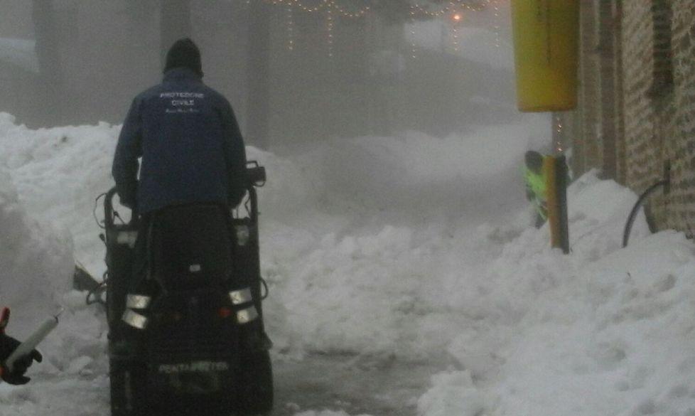 Sisma e neve, aiuti dal Ferrarese