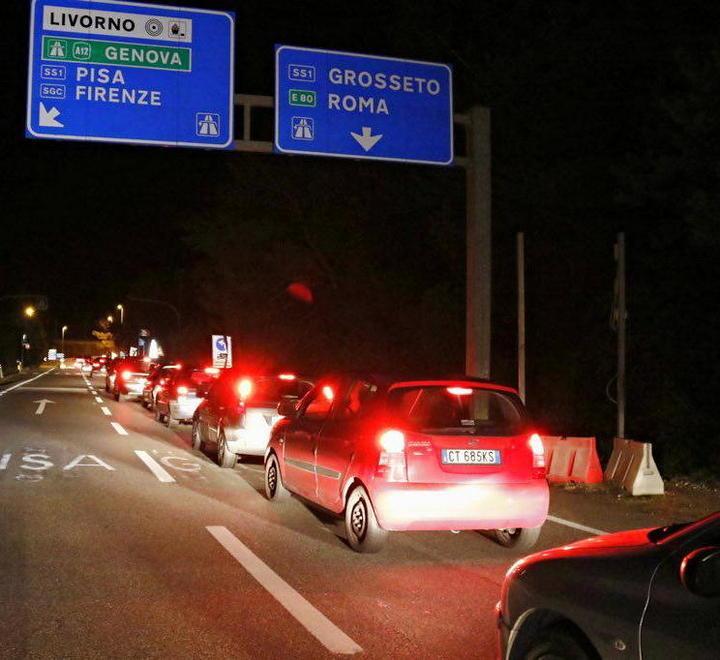 Romito, traffico paralizzato per ore 