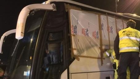 Sassi al pullman, trasferte a rischio