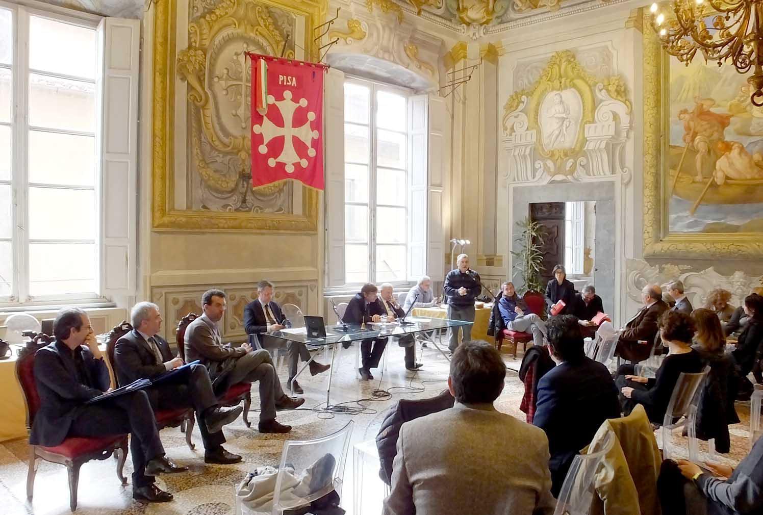 Una seduta del consiglio comunale