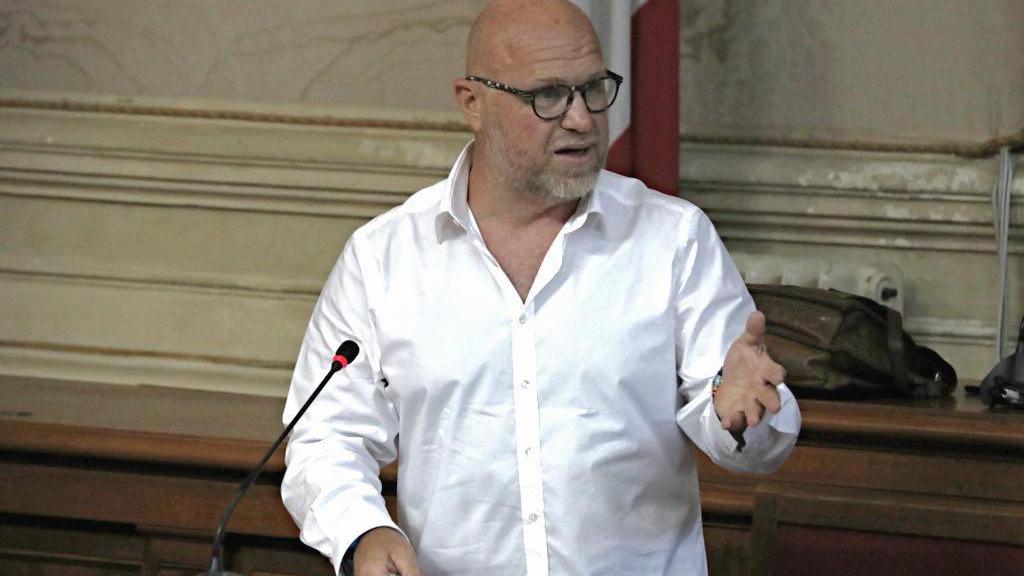 Il sindaco di Livorno, Filippo Nogarin (Marzi Pentafoto)
