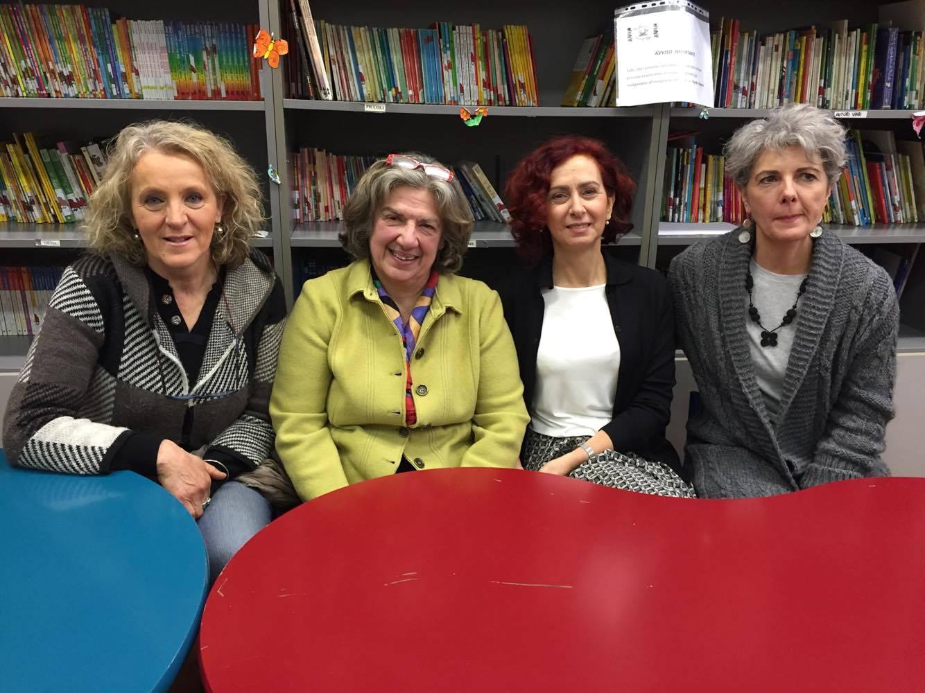 Da sinistra, Patrizia Venturi, Sandra Bolognesi, Marzia Chiti e Stefania Nieri