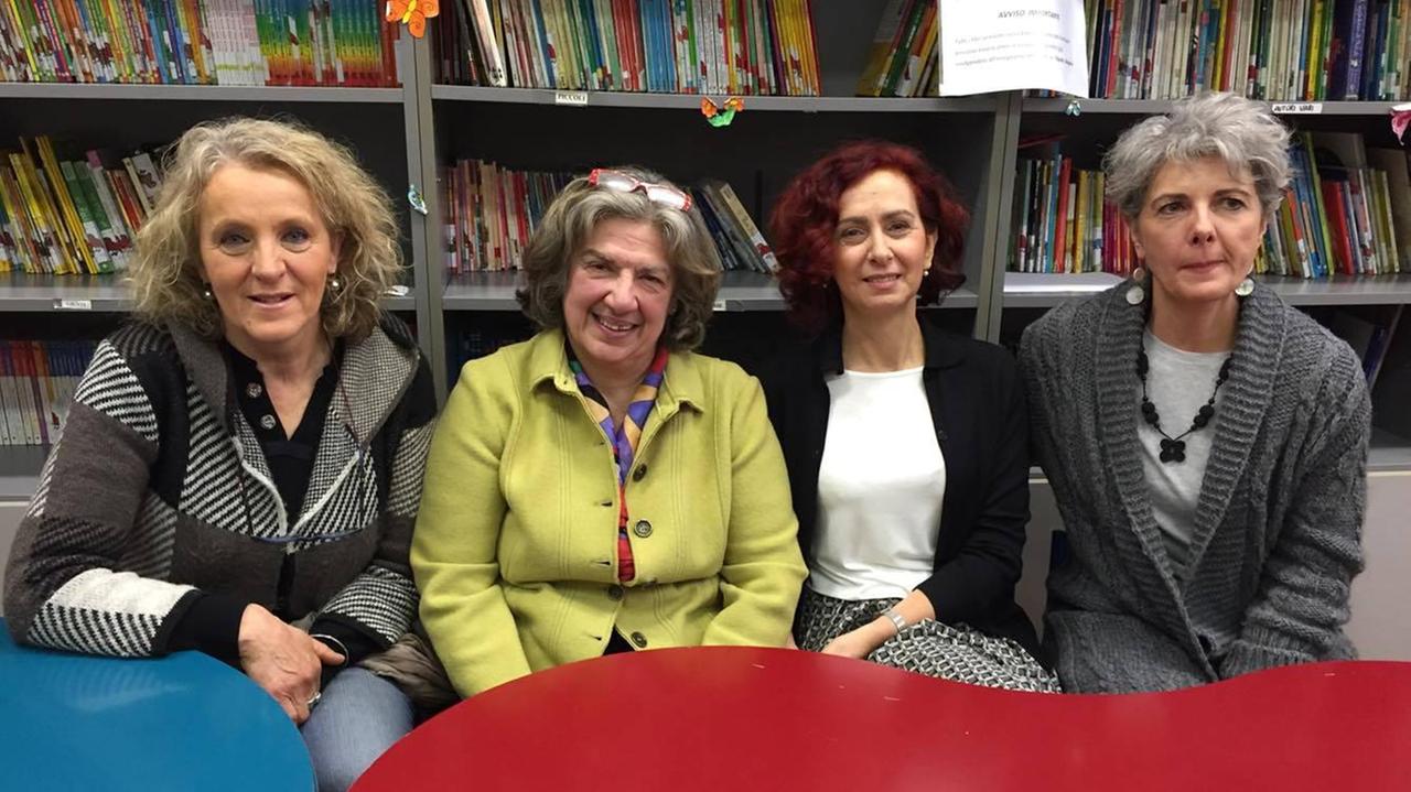 Da sinistra, Patrizia Venturi, Sandra Bolognesi, Marzia Chiti e Stefania Nieri