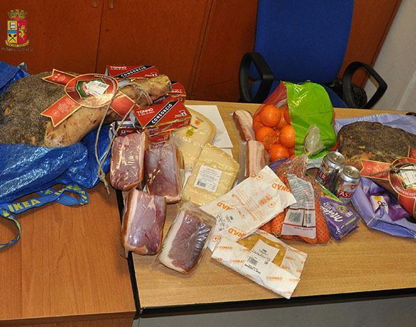 Affettati, salumi e bibite rubate nei supermercati della Valdinievole